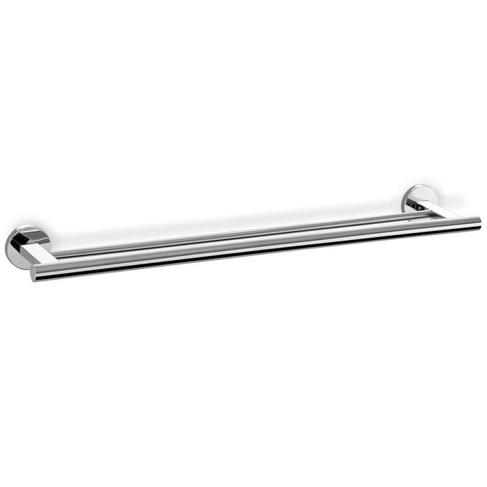 Zack Barra Toalla Doble Scala Acero Inoxidable HIGH GLOSS POLISH 66 cm